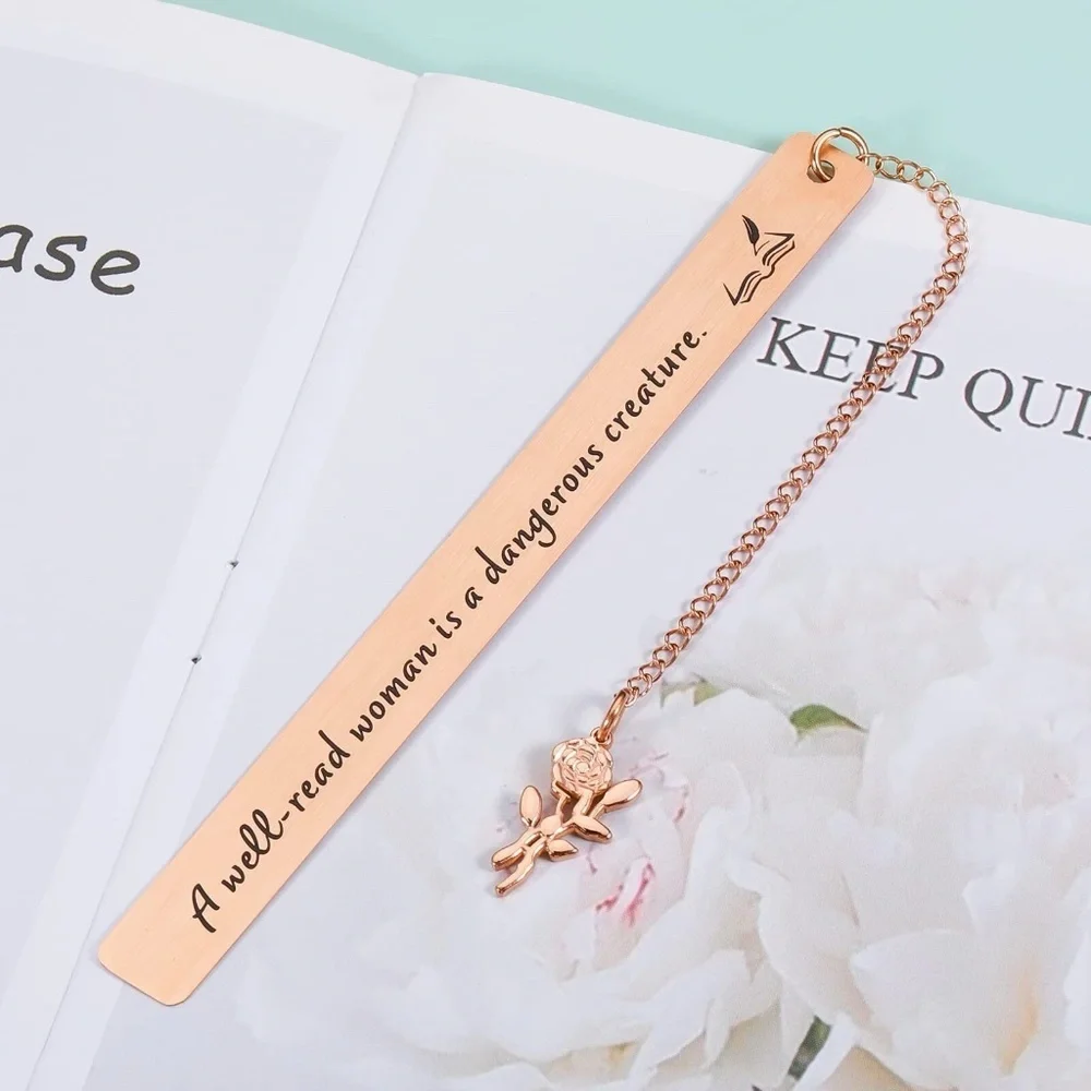 Ladies Book Mark: "A Well Read Woman is a Dangerous Creature" - Picture 3 of 5